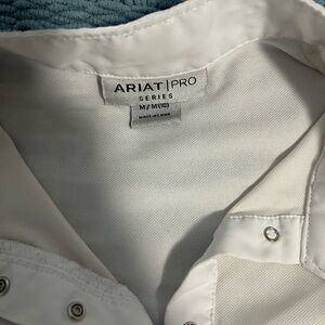 Girls Medium Ariat Pro long sleeve show Shirt